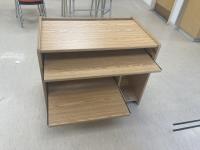 Portable Wooden Computer Desk