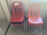 (6) Miscellaneous Stackable Chairs