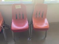 (6) Miscellaneous Stackable Chairs