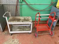 (2) Portable Shop Carts