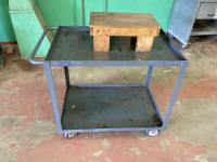 Portable Shop Cart & Wood Step