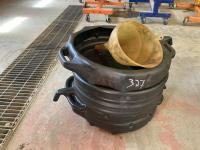 (4) Oil Pans & Funnel