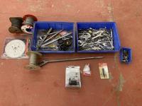 Assortment of Wrenches & Shop Supplies