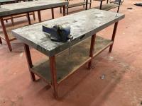 Work Bench with Vise