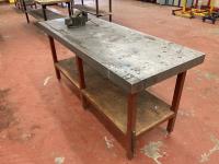 Work Bench with Vice 