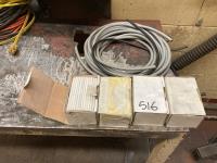 (4) Boxes of Soap Stone & 1/4 Inch Hose 