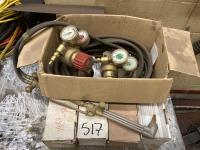 (4) Boxes of Soap Stone & Cutting Torch Assembly 