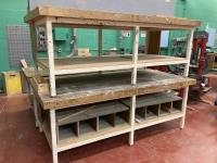 (3) Work Benches