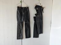 XL Leather Chaps & 32 Inch Leather Pants