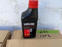 (2) Cases (12) 500 ml Yamalube 2 Cycle Racing Oil