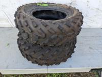 (2) Dunlop AT25x8-12 Quad Tires