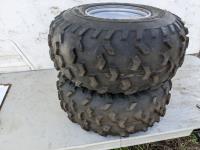 (2) Goodyear At25x11-10 Quad Tires