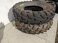 (2) Dunlop AT25X8-12 Quad Tires