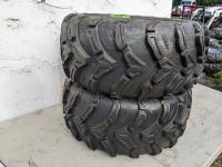 (2) Pirelli Mudwiser AT25X10-12 Quad Tires
