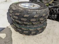 (2) Dunlop KT371 AT22X7R10 Quad Tires