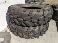 (2) Dunlop KT411 AT25X8-12 Quad Tires