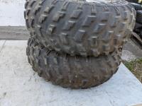 (2) Ohtsu 24X900-11 Quad Tires on Rims (used)