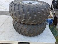 (2) Ohtsu 24X9.00-11 Quad Tires on Rims (used)