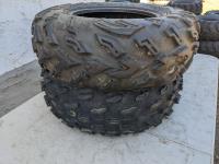 (2) Maxxis MU25 AT25X8-12 Quad Tires