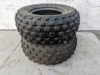 (2) Goodyear Wrangler Sport 22X8.00R10 Quad Tires