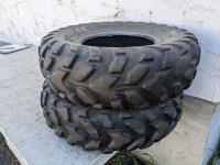 (2)  Maxxis 26X8.00-12 Quad Tires (used)