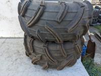(2) Maxxis Mud Bug AT26X12-12 Quad Tires with Rims (Used)