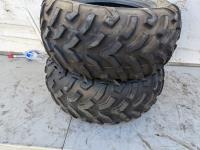 Dunlop KT405 AT25X10-12 Quad Tires (used)