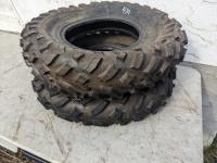 (2) Dunlop KT401G AT25X8-12 Quad Tires