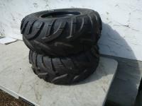 (2) Dunlop KT415 AT25X10-12 Quad Tires