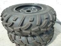 (2) Dunlop KT411 AT25X8-12 Quad Tires on Rims