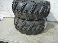 (2) ITP Blackwater AT26X12-12 Quad Tires with Rims