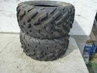 (2) Dunlop KT127 AT25X10-12 Quad Tires (used)