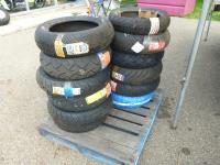 (12) 16 Inch Motorcycle Tires
