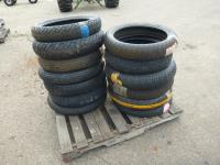(11) 18 Inch & (2) 19 Inch Motorcycle Tires