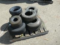 (12) Various Size Turf Tires