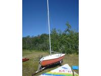 Commodore 15 Ft Sail Boat on S/A Trailer