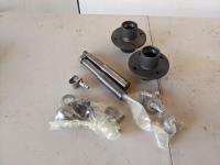 (2) Trailer Axles, Hubs with Bearings