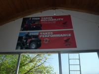 (2) Large Honda Promotional Banners