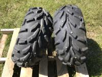 (2) Quad Tires with Rims