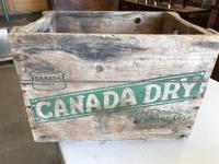 Qty of Vintage Bottles & Canada Dry Box