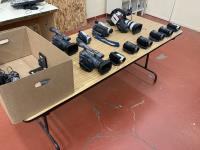 Assortment of Video Cameras