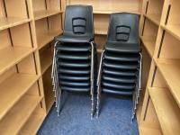 (15) Stackable Chairs