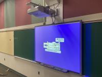 NEC Projector & 77 Inch Smart Board