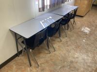 (4) Student Desks & Chairs
