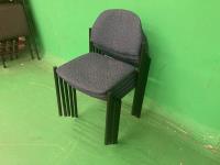 (5) Stackable Chairs