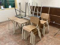 (10) Student Desks & (10) Chairs