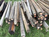 (45±) 5 Inch Treated Posts