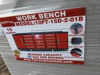 Steelman 15 Drawer 10 Ft Work Bench