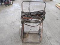 Acetylene Torch Set with Hoses & Cart
