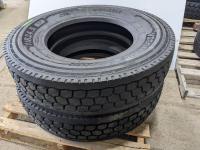 (2) Grizzly 11R24.5 Tires